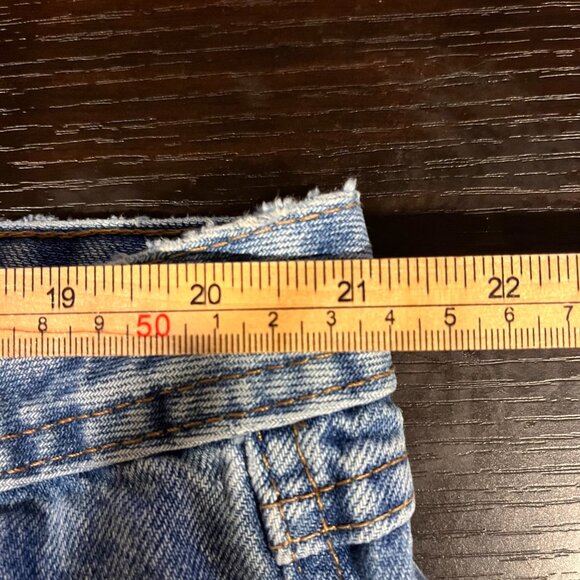 Empyre Jeans Men's 40 Light Wash Denim Baggy Wide Leg Skate Relaxed Fit Zip Fly - Picture 8 of 8